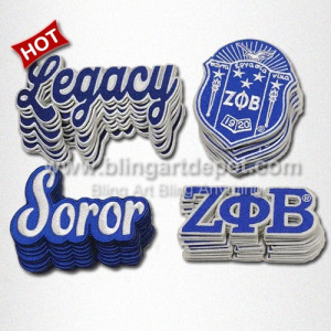 Greek Sorority Design Embroidered Patches Back Adhesive Patch